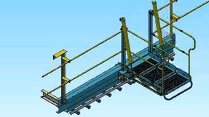 Механизм продольного перемещения для мостиков от gidravli.com