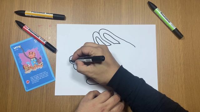 Beastie Craft: Hand Tracing 2