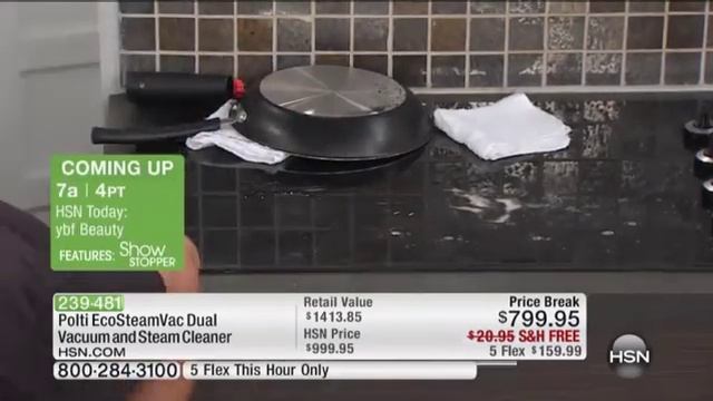 Polti EcoSteamVac Dual Vacuum and Steam Cleaner смотреть онлайн