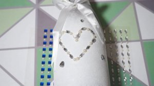 Оформление СВАДЕБНЫХ БОКАЛОВ, БУТЫЛОК и СВЕЧЕЙ