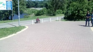 Самодельный Трайк из гироскутера