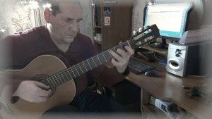 Одна Снежинка.Муз. Эдуард Колмановский. Переложение для гитары