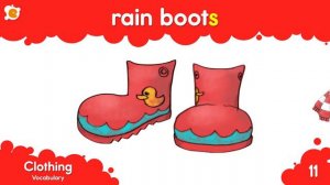 Clothing Vocabulary Chant for Kids by ELF Learning