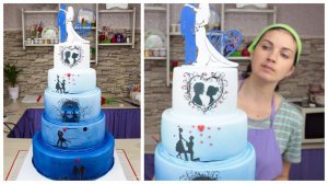 Свадебный торт "История любви". Использование фальш-яруса - Я - ТОРТодел!