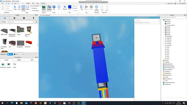 Туториал как зделать паркур в Роблокс студио 2 Часть!! смотреть онлайн