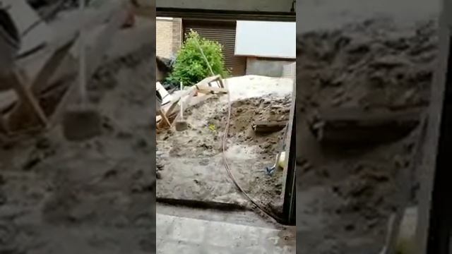 Система снеготаяния начало работ