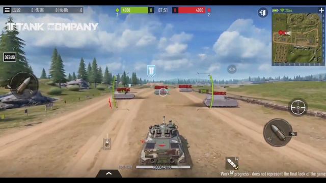 Новый режим на релизе в Tank Company Mobile смотреть онлайн