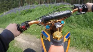 учусь станту на питбайке | без подготовки