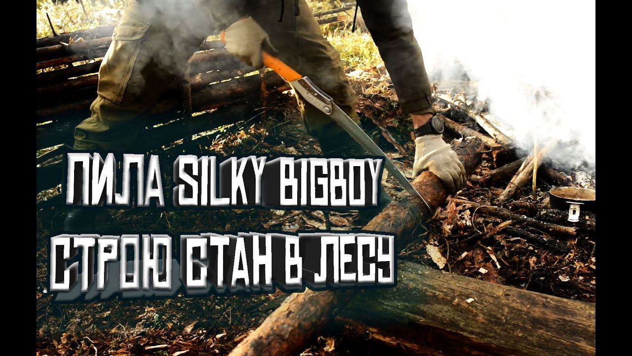 Пила Silky BIGBOY. Перепилил все вокруг. Строю место под шашлыки в лесу. KukuruZo смотреть онлайн