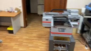 DTF текстильный принтер FS-60 для печати на футболках и любых тканях