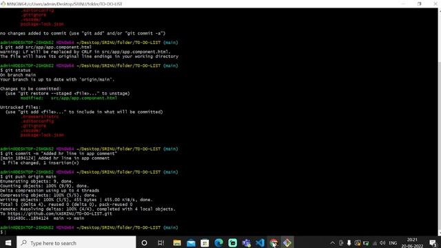 #git #github #bigbucket How to push our changes into github or big bucket? What are the steps ? смотреть онлайн