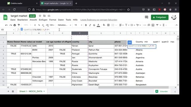 Creating Box Plot Divided by Groups with Google Sheets смотреть онлайн