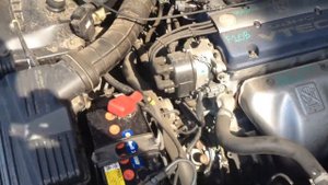 Двигатель с КПП, Honda Accord F20B AT MCJA FF CF4 SIR 99 487 km