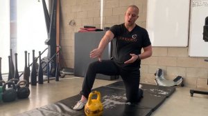 050 - Kettlebell Half-Kneeling Clean - Turkish Get Up Mastery Series