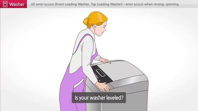 [LG Front Load Washers] UE Error Code Appears On Display смотреть онлайн