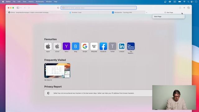 homepage Dashboard App