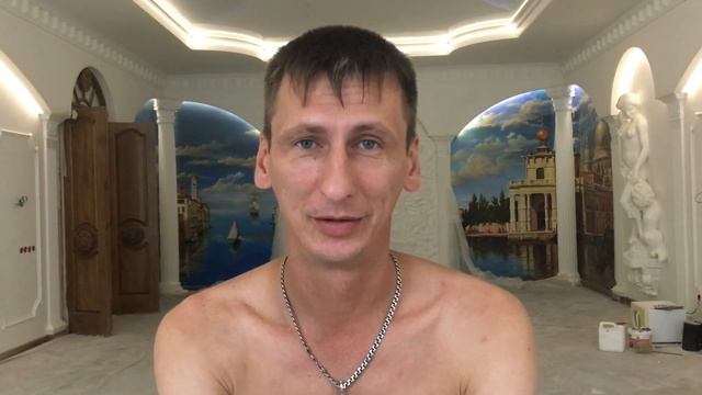 Расписываем кухню и лепим барельеф смотреть онлайн