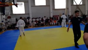 Первый бой Константина Ворончихина ЦСК красный 16   17 лет 85 + с Голиафом из