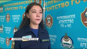 В Гусиноозерске сгорел супермаркет