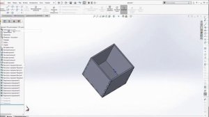 Проектирование коробочки в Solid works (SW) для вырезания на лазерном станке