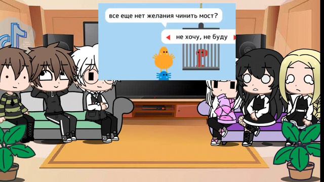 реакция персонажей зайчика на валеру гостер ,,Красный чел ходит " смотреть онлайн