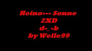 Heino ---Sonne (Cover von Rammstein )  (high Quality )