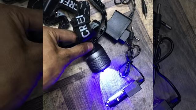 Тактический Налобный фонарик смотреть онлайн