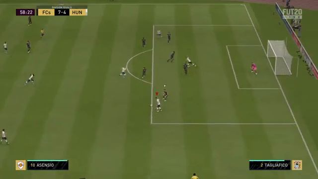 Fifa 20 Elso Rivals,iden is meno a gameplay sehol egy Kickoff Glitch;) A 7-7 uj rekord :D смотреть онлайн