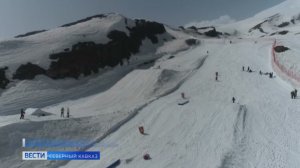 В Приэльбрусье открыли сноу-парк