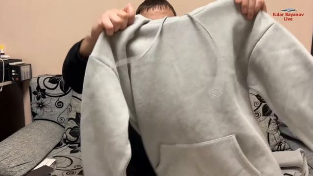 Хлопковый костюм на флисе с Алиэкспресс смотреть онлайн