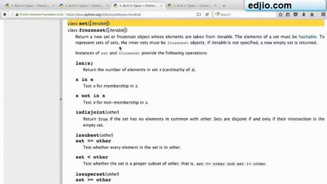 various Python containers for data management (Python for Data Science)