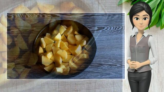 Лещ с картошкой в духовке смотреть онлайн