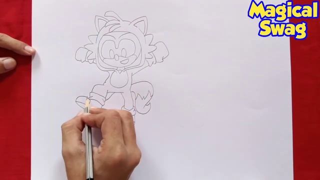 How to Draw Sonic and Tails || Easy Step by Step смотреть онлайн