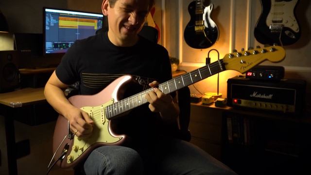 2013 Fender Stratocaster American Deluxe // Seymour Duncan Pearly Gates & Suhr V63+ смотреть онлайн