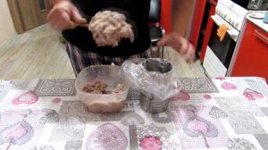 Домашняя ветчина в ветчинице.