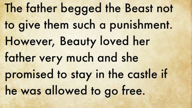 Learn english through stories | Learn english through listening Audio | Beauty and the beast