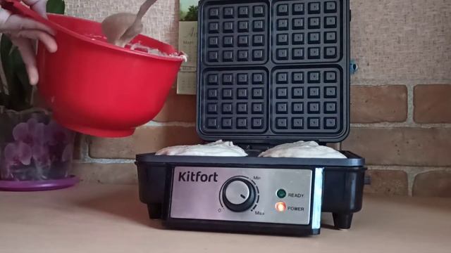 Обзор вафельницы Kitfort KT1613 смотреть онлайн