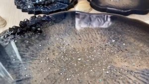 Блюда и салфетница из эпоксидной смолы