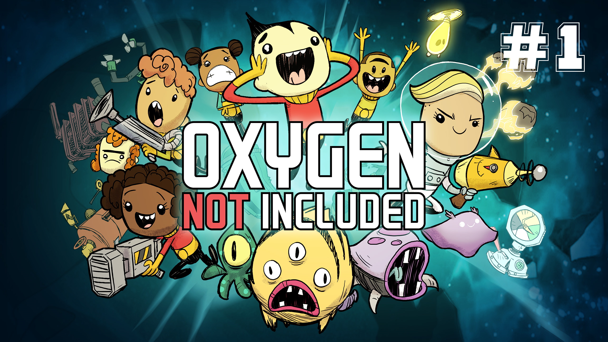 Oxygen Not Included #1 Начало пути!