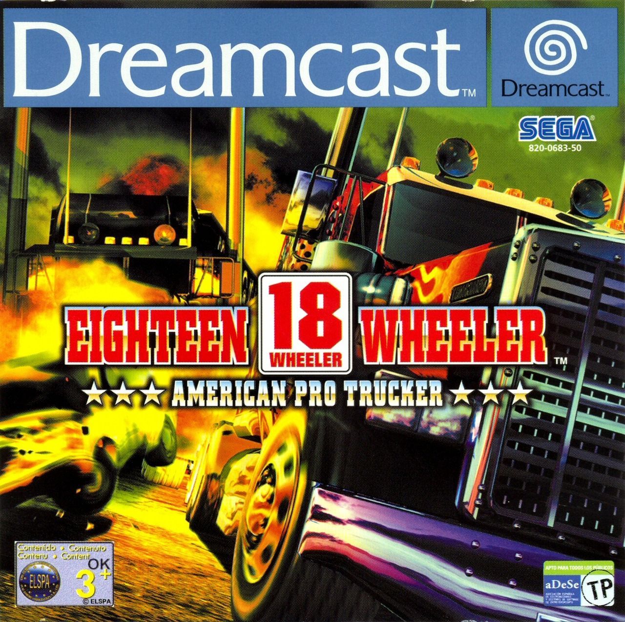 18 Wheeler: American Pro Trucker - это игра в жанрах экшены и гонки, разраб...