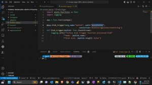 Azure Function Blob Trigger [Python] V2