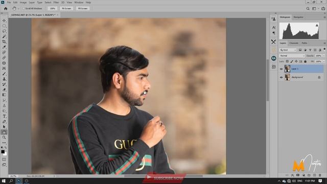 Photoshop Rotate Tool & Hand Tool Urdu/Hindi (Class 20) смотреть онлайн
