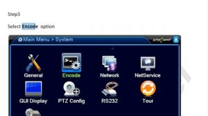 Analog camera configuration on AHD DVR