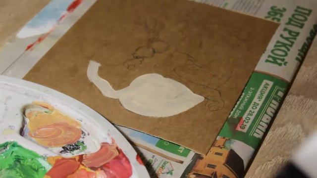 Снова рисую еду на картонках смотреть онлайн