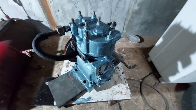 самодельная компрессорная станция. Продолжение следует. смотреть онлайн