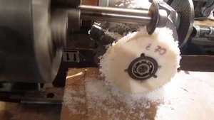 Фрезерование шестерен на токарном 1М95