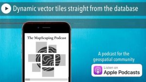 Dynamic vector tiles straight from the database