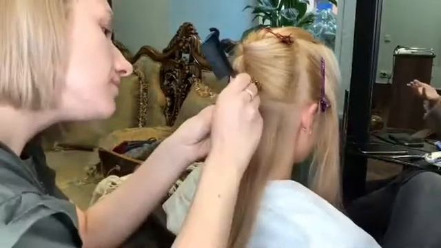 Ленточное наращивание волос СПб
