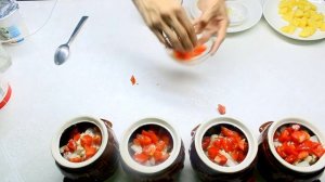 Блюдо в горшочке. Филе с овощами запечённое в горшочке.