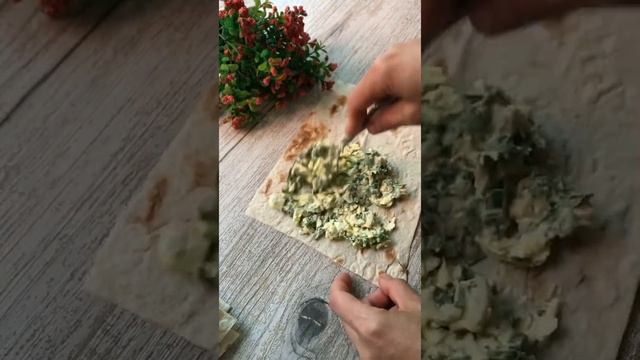 Лаваш с зелёным луком Рецепт который удивляет